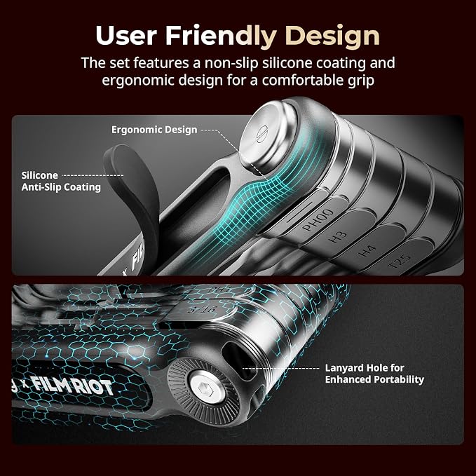 SmallRig x FILM RIOT 10-in-1 Folding Tool Set - Image 6