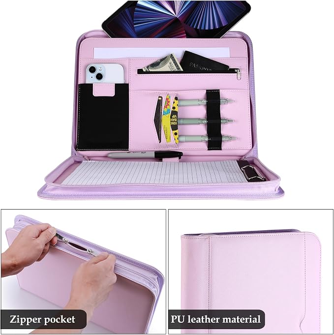 ProCase Portfolio Business Padfolio Folder - Image 4
