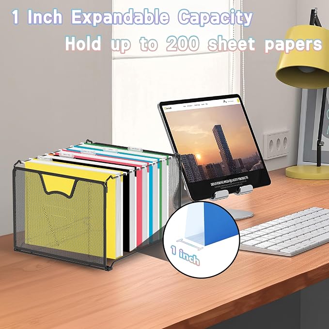 25 Packs Hanging File Folders, Designed - Image 5