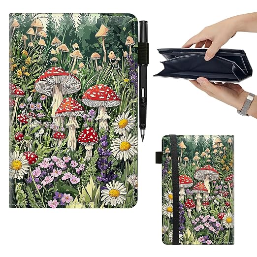 Spring Mushrooms Large Server Book by Unknown