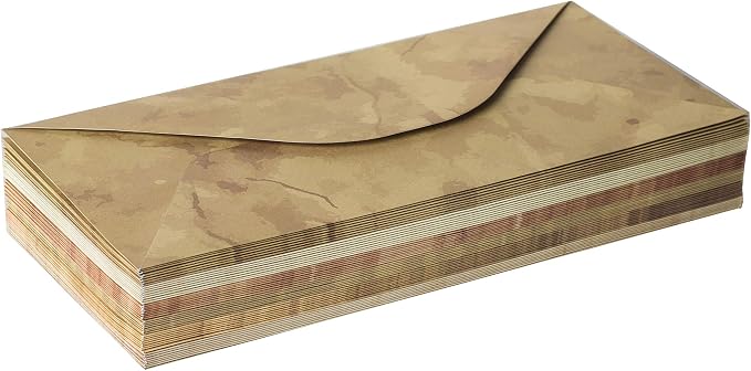 【Pack 48 】Vintage Style Envelopes - Image 5
