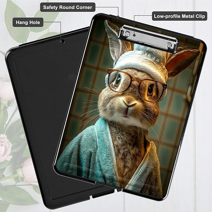Heavy Duty Storage Clipboard, Slim Nursing Clipboard - Image 5