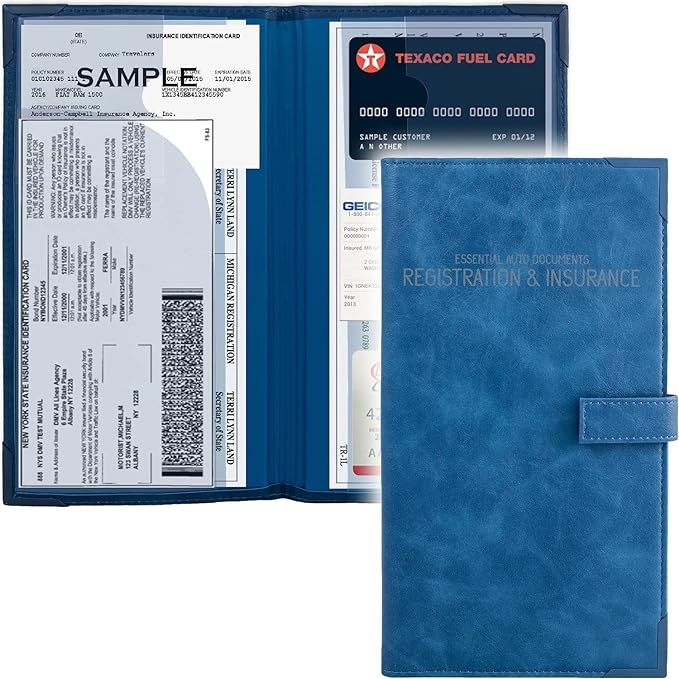 Auto Insurance and Registration Card Holder by PlusXpres