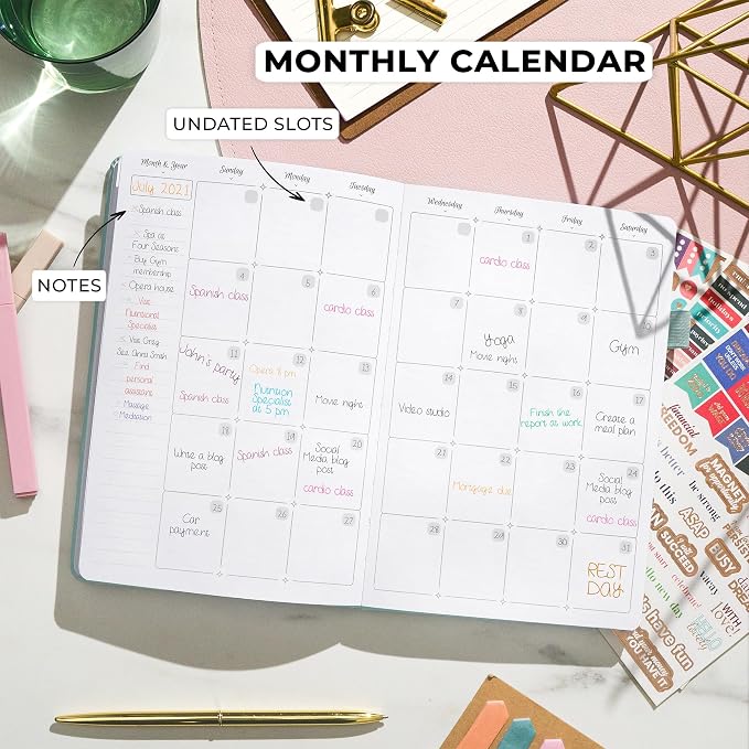 GoGirl Weekly Schedule Planner – Hourly Work & Life Planner - Image 4
