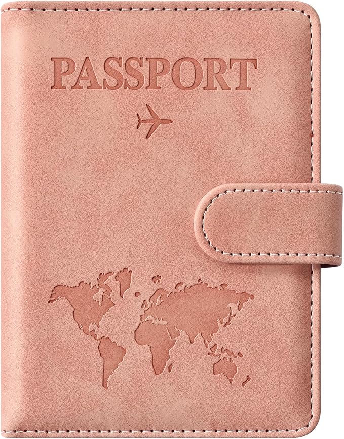 Eoehro Passport Holder for Travel Essentials, Passport Wallet Cover Case for by welcometoEoehro