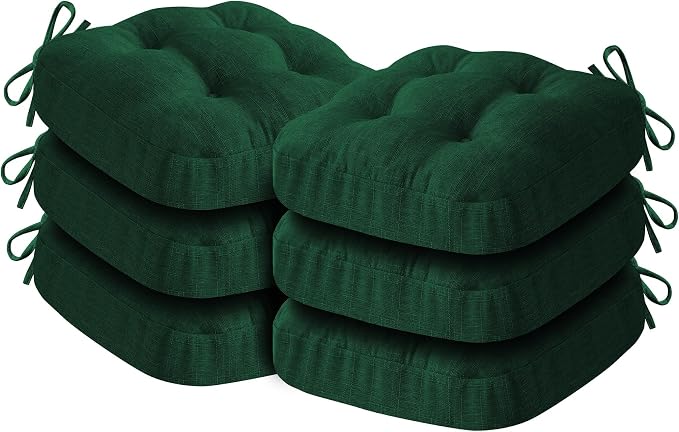 IASEAHK Chair Cushions for Dining Chairs, Dining Chair Cushions, Tufted Indoor by IASEAHK