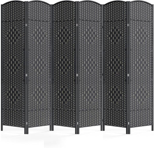 Cocosica 6 Panel Room Divider, 6Ft Folding Privacy Screen, Tall by cocosica