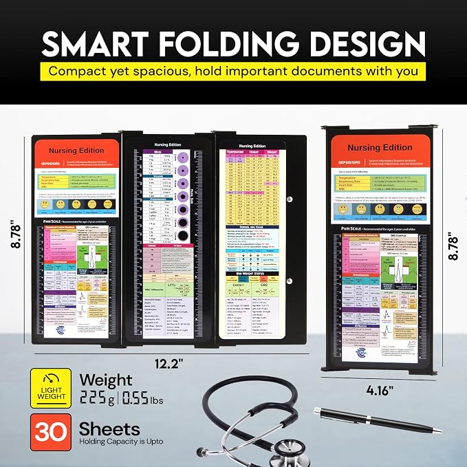 Nursing Clipboard Foldable - Image 3