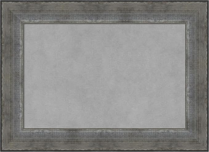 Amanti Art Silver Framed Magnetic Board 16x22 Small Vision Board by AmantiArt