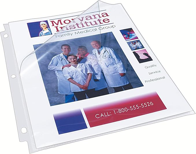 Avery Diamond Clear Quick Load Sheet Protectors, Top & Side Load, 50 Document - Image 4