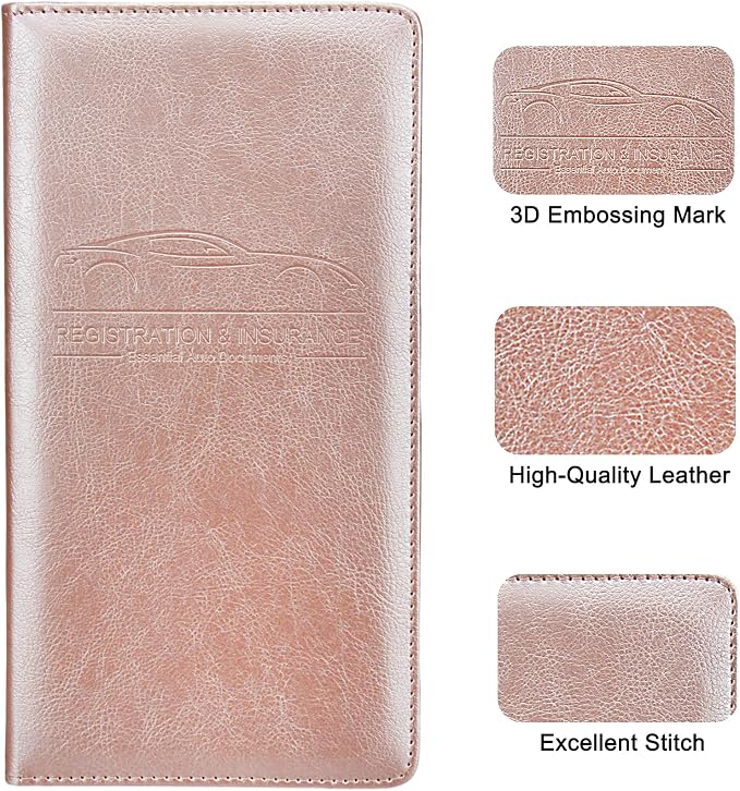 LumiMokki Premium Car Registration & Insurance Card Holder - Image 5