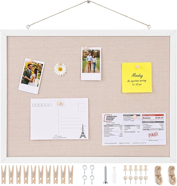 OWLKELA 13.3"x17.7" inch Bulletin Board by OWLKELA