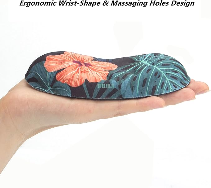 BRILA Ergonomic Memory Foam Mouse Wrist Rest Support Pad Cushion - Image 4