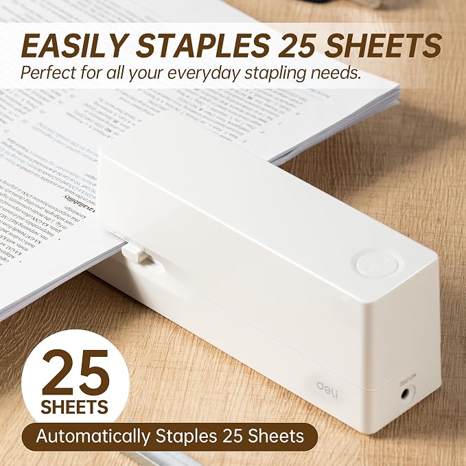 Deli Electric Stapler, Automatic Staplers - Image 5