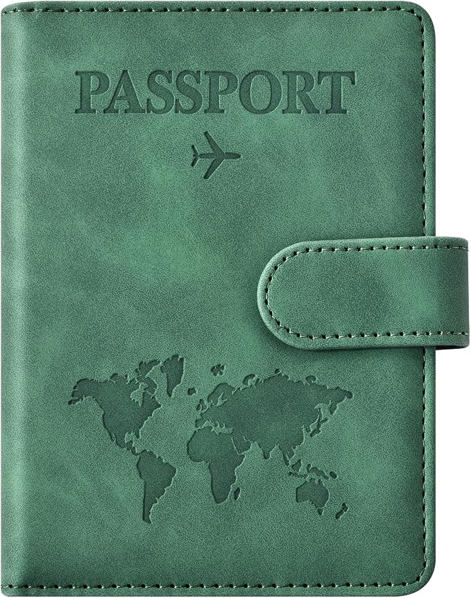 Eoehro Passport Holder for Travel Essentials, Passport Wallet Cover Case for by welcometoEoehro