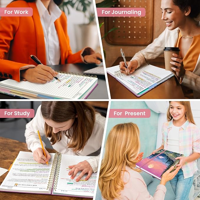 Large Spiral Lined Notebooks for Work - Image 7