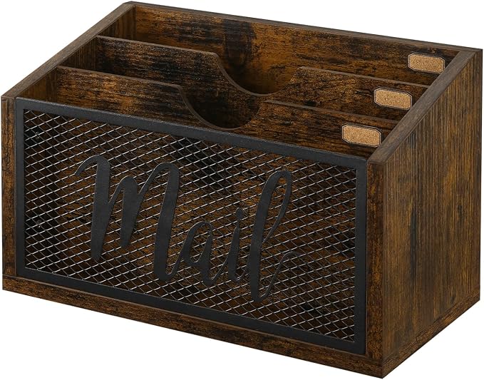 YINMIT Mail Organizer Countertop, Mail Holder, Mail Sorter - Image 9