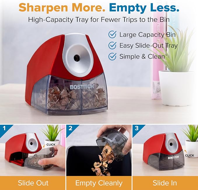 Bostitch Office Electric Pencil Sharpener - Image 2