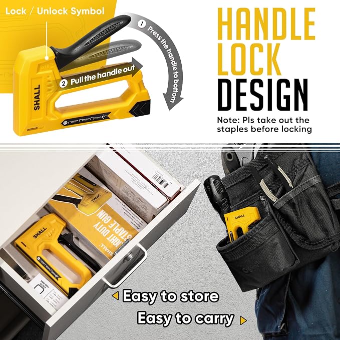 SHALL Light Duty Staple Gun for Wood - Image 5