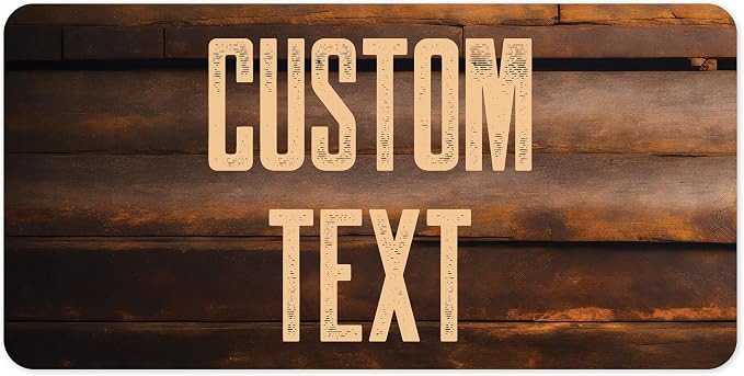 Custom Sign, Custom Street Sign, 11 Font Colors, 13 Font Styles, 4 Hole Options by MySignCenter