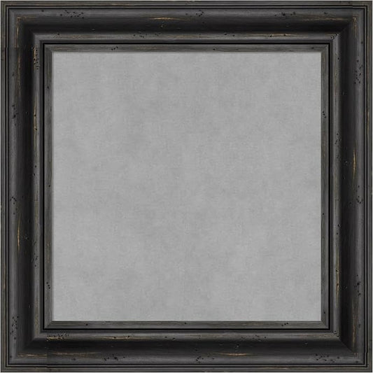 Amanti Art Black Framed Magnetic Board 21x21 Small Vision Board by AmantiArt