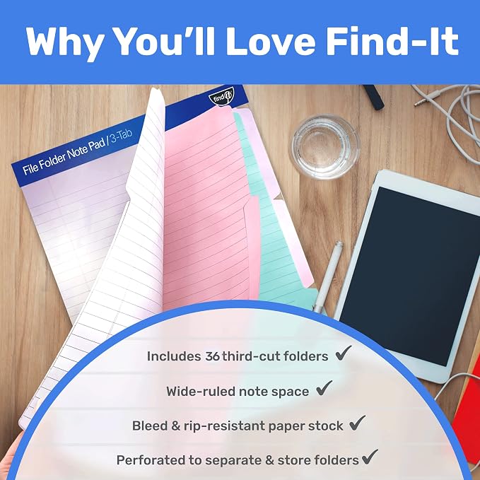 Find It File Folder Notepad - Image 6