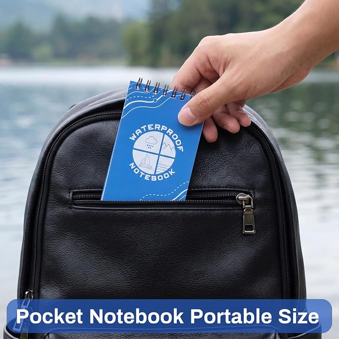 Thboxes 10 Pack Waterproof Pocket Notebook - Image 6