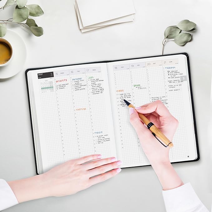Hourly Academic Planner 2026-2027 – 24-Hour Planner - Image 2