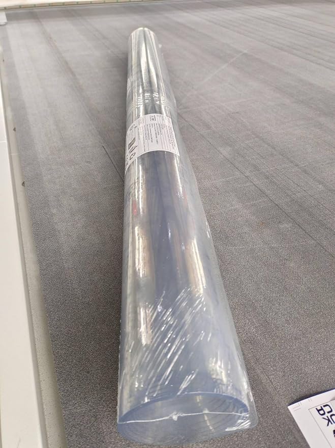 OstepDecor 19 x 63 Inch Clear Table Cover Protector, 2mm Thick Clear Plastic - Image 11