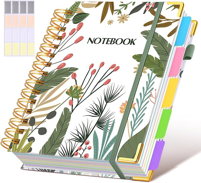 Hardcover Spiral Notebook journal by dilitego