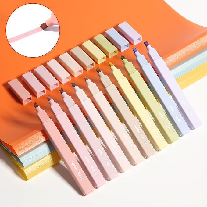 Mr. Pen- Aesthetic Highlighters No Bleed, 10 Pack, Cute Highlighters Assorted - Image 7