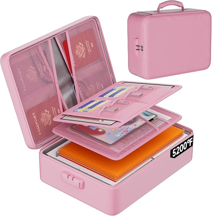 DocSafe 5200°F Fireproof Document Organizer Box by DocSafe