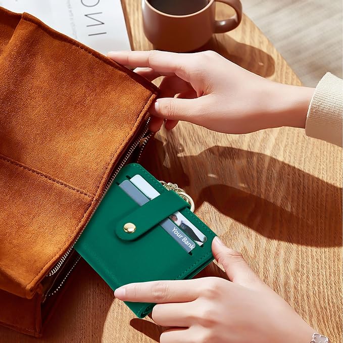 Airkit Small Wallet Women RFID, PU Leather Card Holder - Image 7