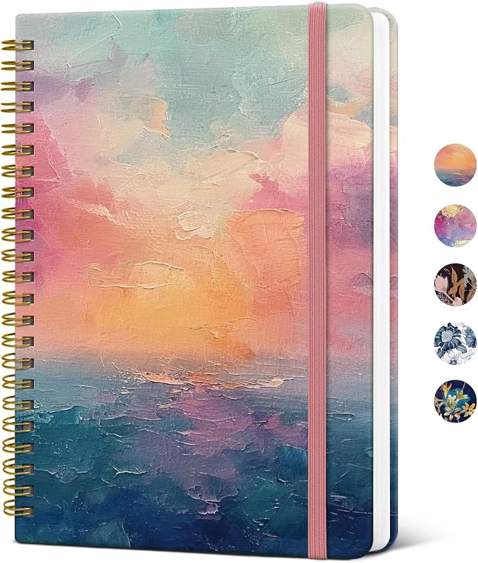ZOTIA Lined Spiral Journal Notebook by Zotia