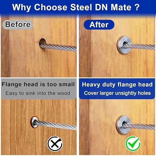 Steel DN Mate 50 Pack Stainless Steel Protector Sleeves - Image 3