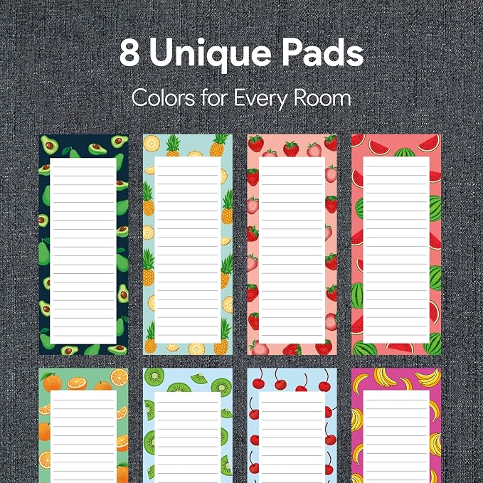 8 Large Magnetic Notepads – Big Notepads - Image 7