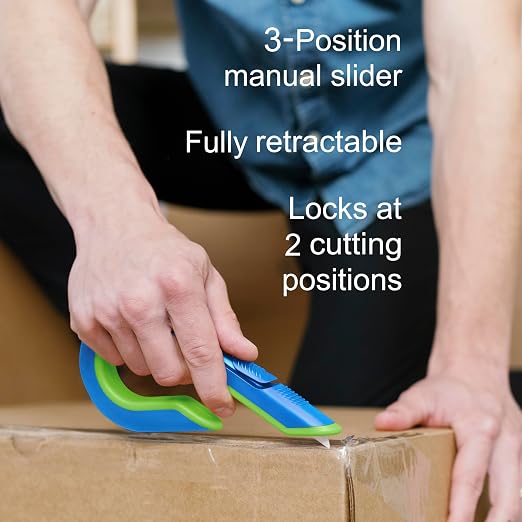 Slice Box Cutter, Heavy Duty Utility Knife, Safe Ceramic Blade Lasting 11x - Image 3