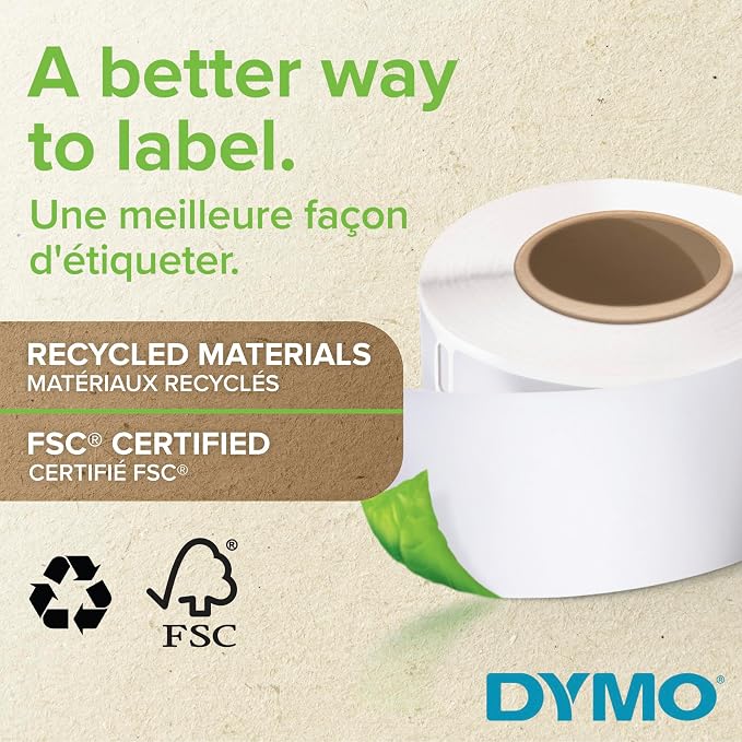 DYMO Authentic LW 1-Up File Folder Labels DYMO Labels - Image 3