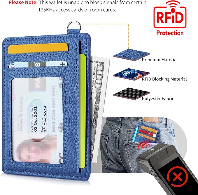 Mayski Slim Wallet, Credit Card Holder - Image 5