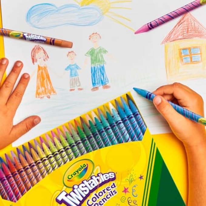 Crayola Twistables Colored Pencil Set, Cool Back to School Supplies - Image 5