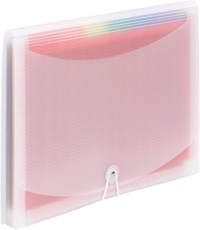 Smead Desktop Poly Expanding File Folder Organizer, Accordion File, Paper - Image 3