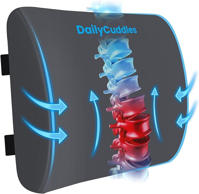 Lumbar Support Pillow for Office Chair Back Support by Unknown