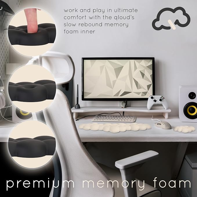 Cloud Keyboard Wrist Rest – Create-ables Qloud Cloud Wrist Rest - Image 5