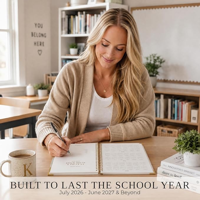 Aesthetic Teacher Planner For The 2026-2027 Academic School Year - Image 7