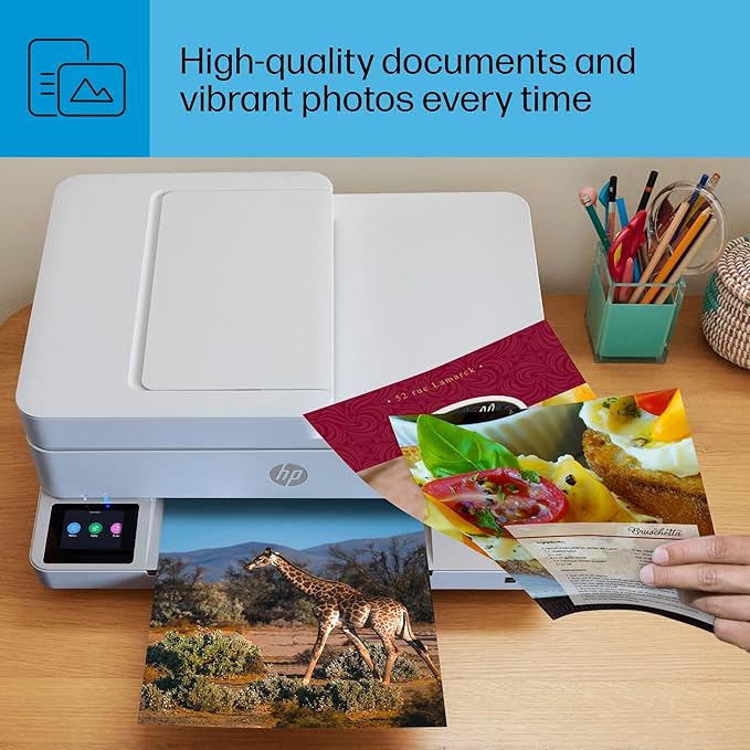 HP Envy 6555e Wireless All-in-One Color Inkjet Printer, Print, scan, Copy, Duplex Printing Best-for-Home, 3 month Instant Ink trial included (714N5A)-DeskLoop Office