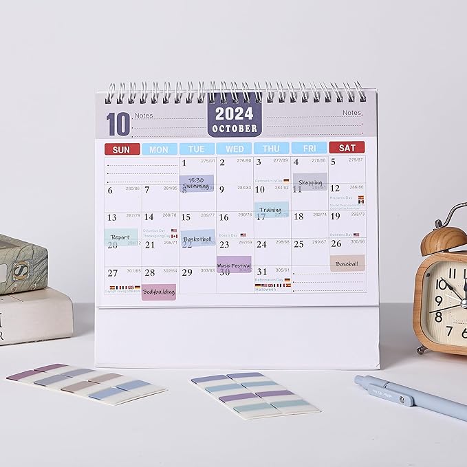 Mr. Pen- Sticky Index Tabs, 240 Pcs, Pastel Sticky Tabs for Notebooks, Page Markers, Page Tabs for Binders, Page Tabs Sticky Tabs for Books, Notebook Tabs, Book Sticky Tabs for Notebooks-DeskLoop Office