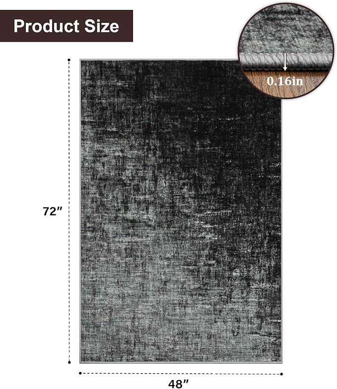 chakme Office Chair Mat for Hardwood Floor, Machine Wash - Image 2