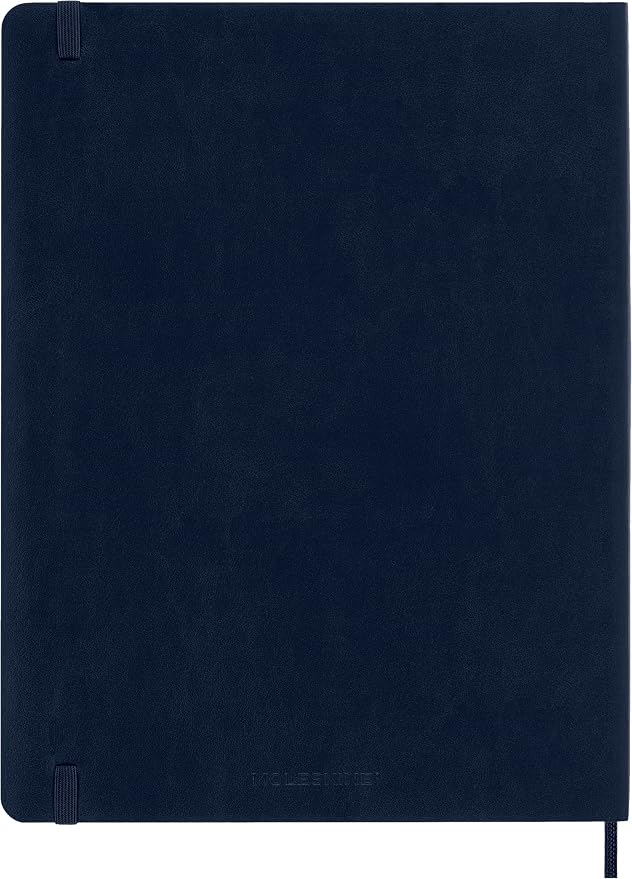 Moleskine 2024 Weekly Planner, Extra Large, Sapphire Blue, Soft Cover - Image 7