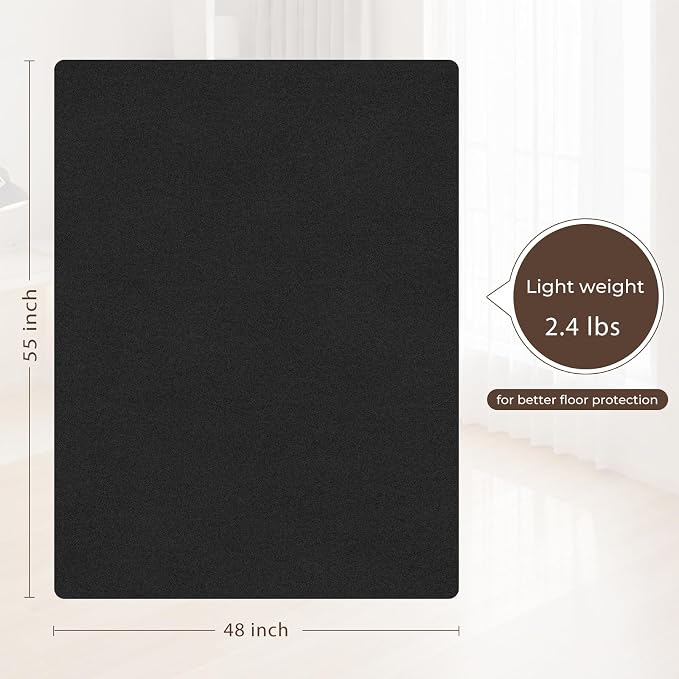 Office Chair Mat, Hard Floor Chair Mat Suitable - Image 5