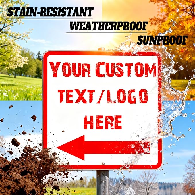Custom Square Right Arrow Signs - Image 3